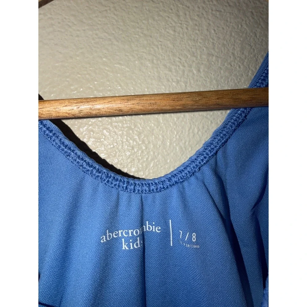 Girls Abercrombie One Piece Swim Suit Size 7/8
